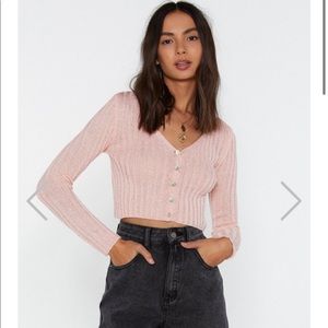 nasty gal cropped sweater